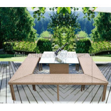 Patio Wicker Luxury Bar Set Furniture